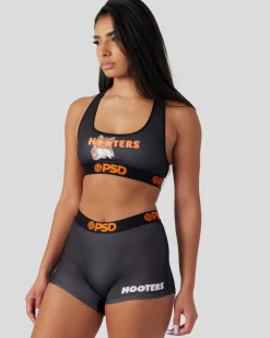Women/BOY PSD Boy Shorts|Core Standard*Hooters - Uniform Black