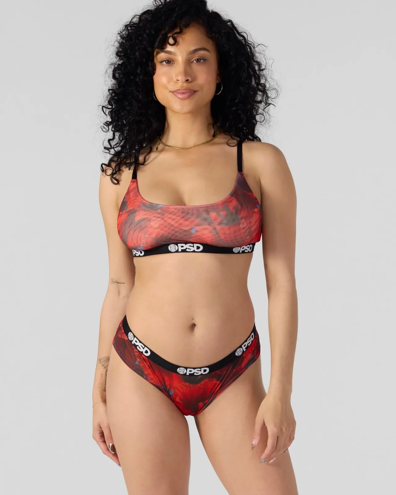 Women PSD Cheeky|Mesh*Izabela Guedes - Poppy High