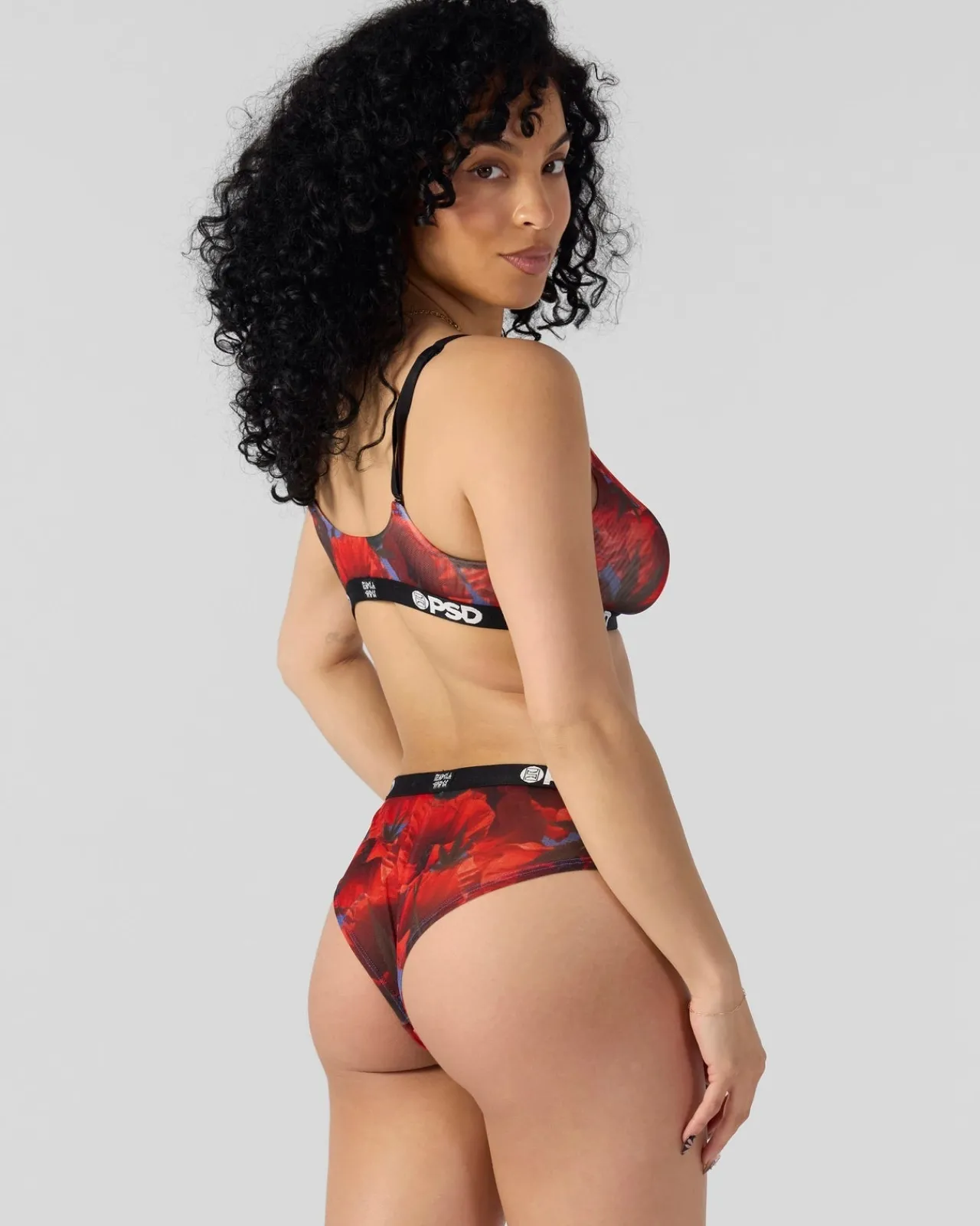 Women PSD Cheeky|Mesh*Izabela Guedes - Poppy High