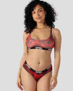 Women PSD Scoop Bralette|Mesh*Izabela Guedes - Poppy High