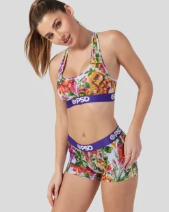 Women/BOY PSD Boy Shorts|Core Standard*Izabela Guedes - Tapestry Meltdown