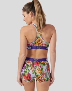 Women PSD Sports Bra|Core Standard*Izabela Guedes - Tapestry Meltdown