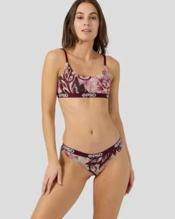 Women PSD Thongs|Core Standard*Jacquard Bloom