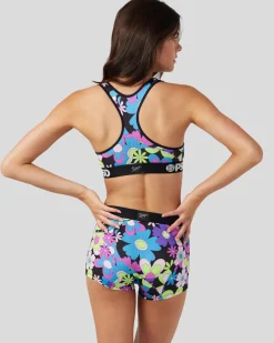 Women PSD Sports Bra|Core Standard*Katya Henry - Hippie Floral