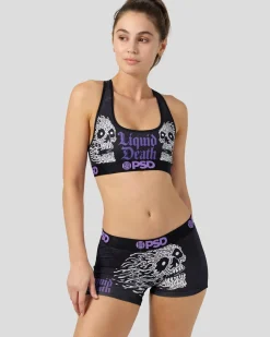 Women/BOY PSD Boy Shorts|Core Standard*Liquid Death - Liquid Death