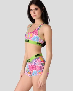 Women PSD Sports Bra|Core Standard*Looney Tunes - Don't Call Me Doll