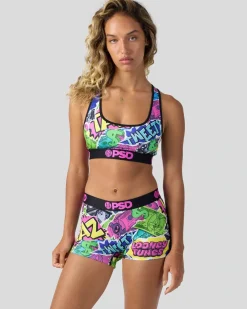 Women/BOY PSD Boy Shorts|Core Standard*Looney Tunes - Looney Money