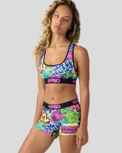 Women/BOY PSD Boy Shorts|Core Standard*Looney Tunes - Looney Money