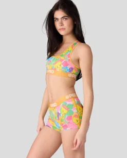 Women/BOY PSD Boy Shorts|Core Standard*Looney Tunes - Tweety Hawaii