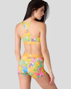 Women/BOY PSD Boy Shorts|Core Standard*Looney Tunes - Tweety Hawaii