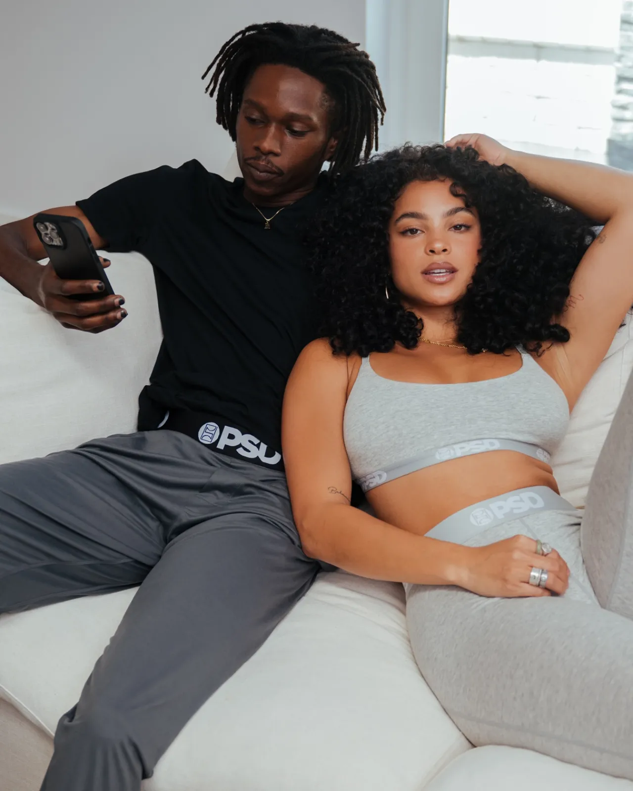 PSD Lounge Pants*Lounge Pant - Charcoal