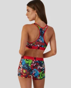 Women/BOY PSD Boy Shorts|Core Standard*Marvel - Avengers