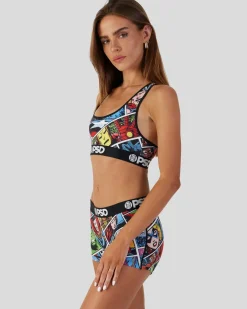 Women PSD Sports Bra|Core Standard*Marvel - Comics