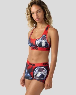 Women PSD Sports Bra|Core Standard*Marvel - Venom