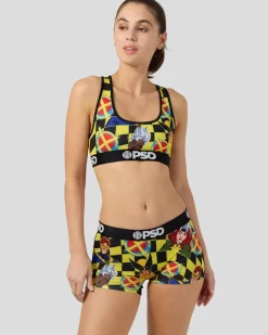 Women/BOY PSD Boy Shorts|Core Standard*Marvel - X-Men Checkers