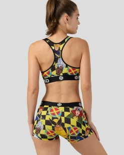 Women/BOY PSD Boy Shorts|Core Standard*Marvel - X-Men Checkers