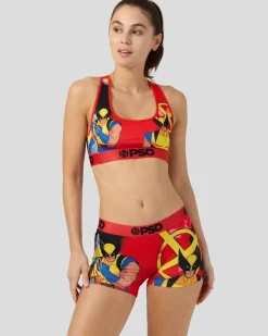 Women PSD Sports Bra|Core Standard*Marvel - X-Men Wolverine