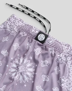 PSD Shorts*Mauve Bandana Active Short