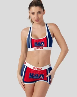 Women PSD Sports Bra*Megan Eugenio - USA Baller