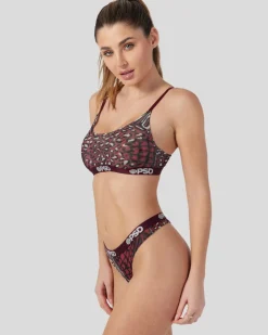 Women PSD Thongs|Mesh*Mesh - Cheetah Mix