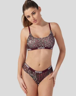 Women PSD Cheeky|Mesh*Mesh - Cheetah Mix