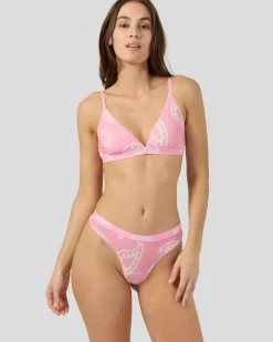 Women PSD Mesh*Mesh - Pink Bandana
