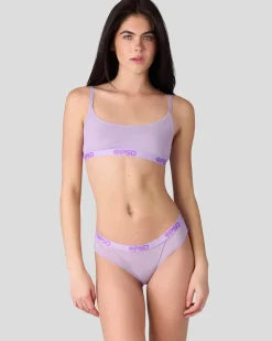 Women PSD Cheeky|Mesh*Mesh - Solid Lavender