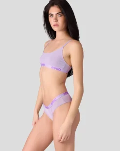 Women PSD Cheeky|Mesh*Mesh - Solid Lavender