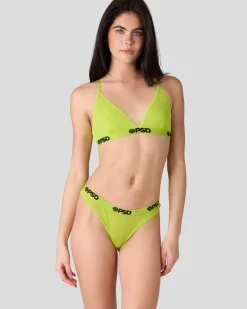 Women PSD Mesh*Mesh - Solid Yello Pop