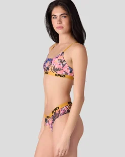 Women PSD Scoop Bralette|Mesh*Mesh - Vibin Snake