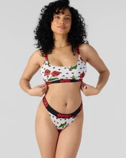 Women PSD Tanga|Modal Blend*Modal - Cherry Skullz