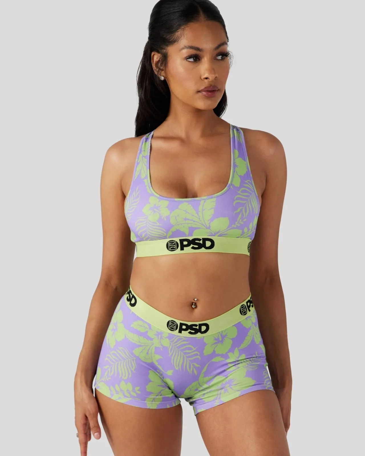 Women/BOY PSD Boy Shorts|Modal Blend*Modal - Island Time