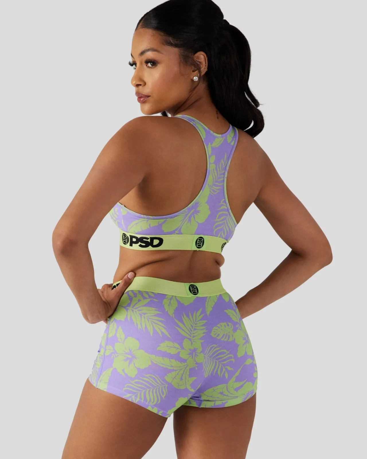 Women/BOY PSD Boy Shorts|Modal Blend*Modal - Island Time