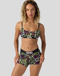 Women/BOY PSD Boy Shorts*Modal - Jewel Leopard