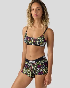 Women/BOY PSD Boy Shorts*Modal - Jewel Leopard