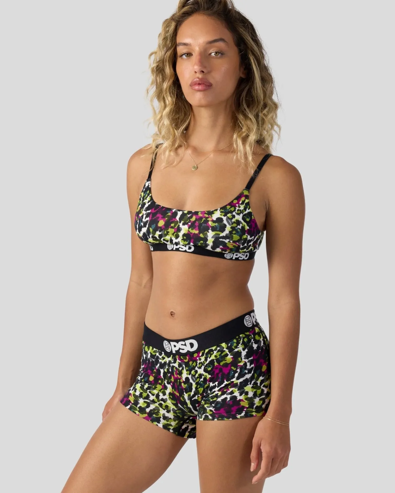 Women/BOY PSD Boy Shorts*Modal - Jewel Leopard
