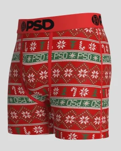 PSD Modal Blend|Mid Length 5"*Modal 3 Pack - Xmas