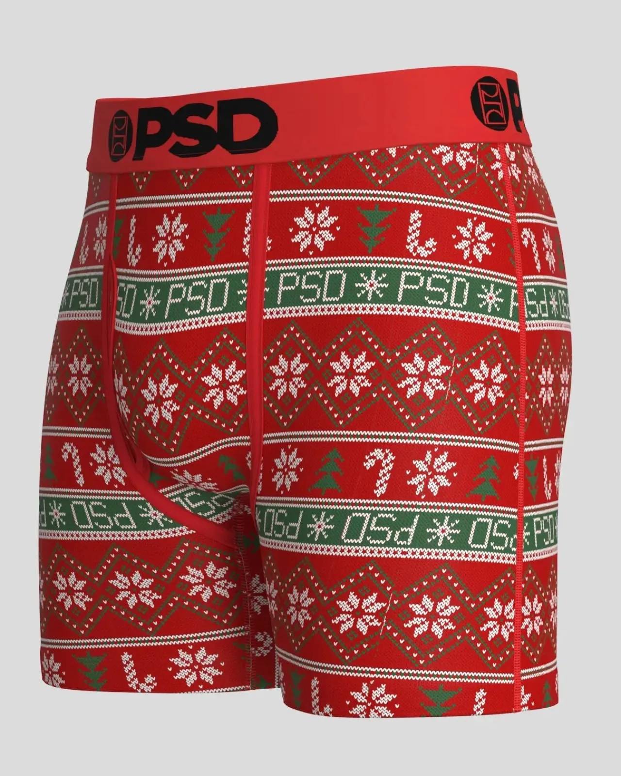 PSD Modal Blend|Mid Length 5"*Modal 3 Pack - Xmas