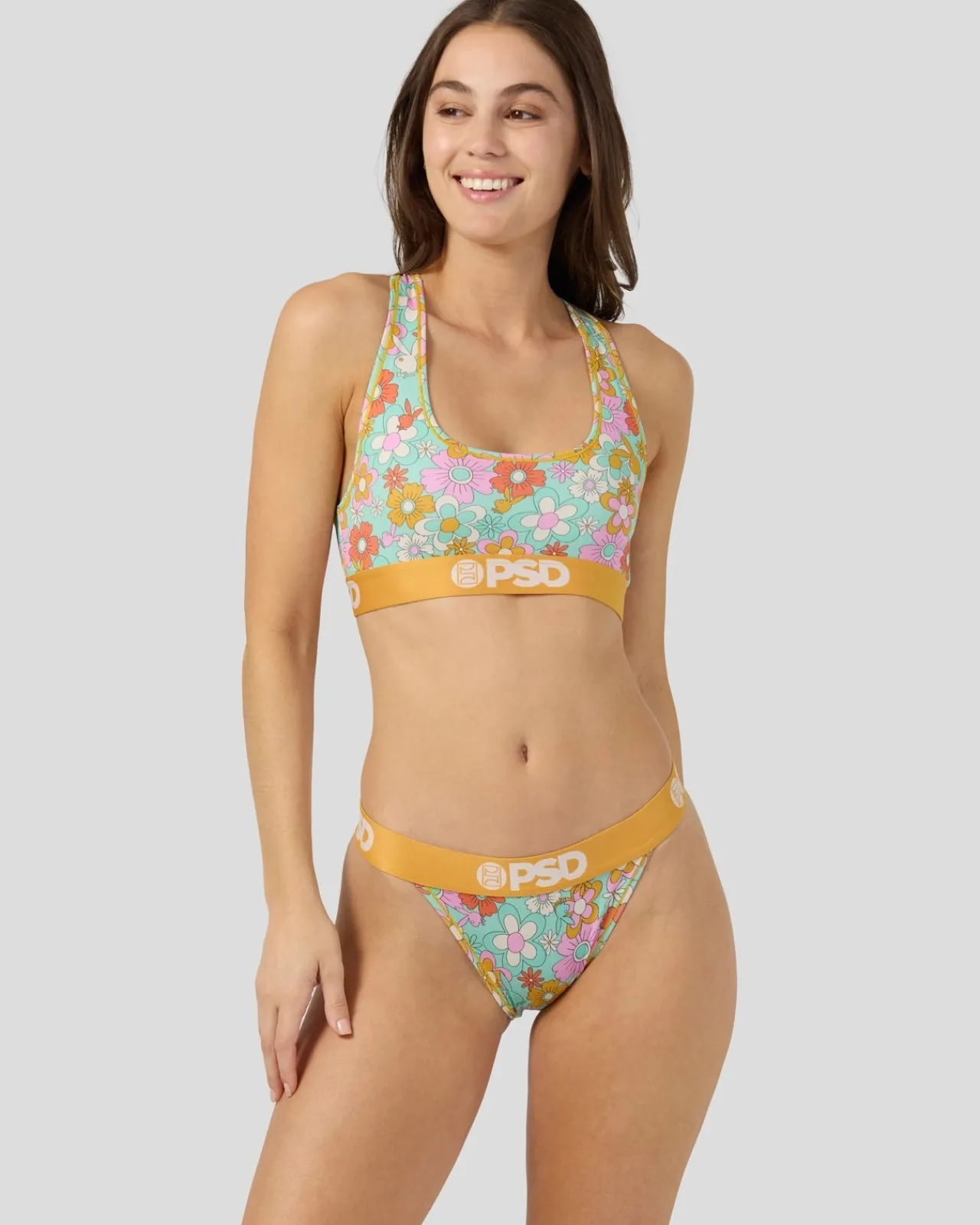 Women PSD Tanga|Modal Blend*Modal - Playboy - Florid