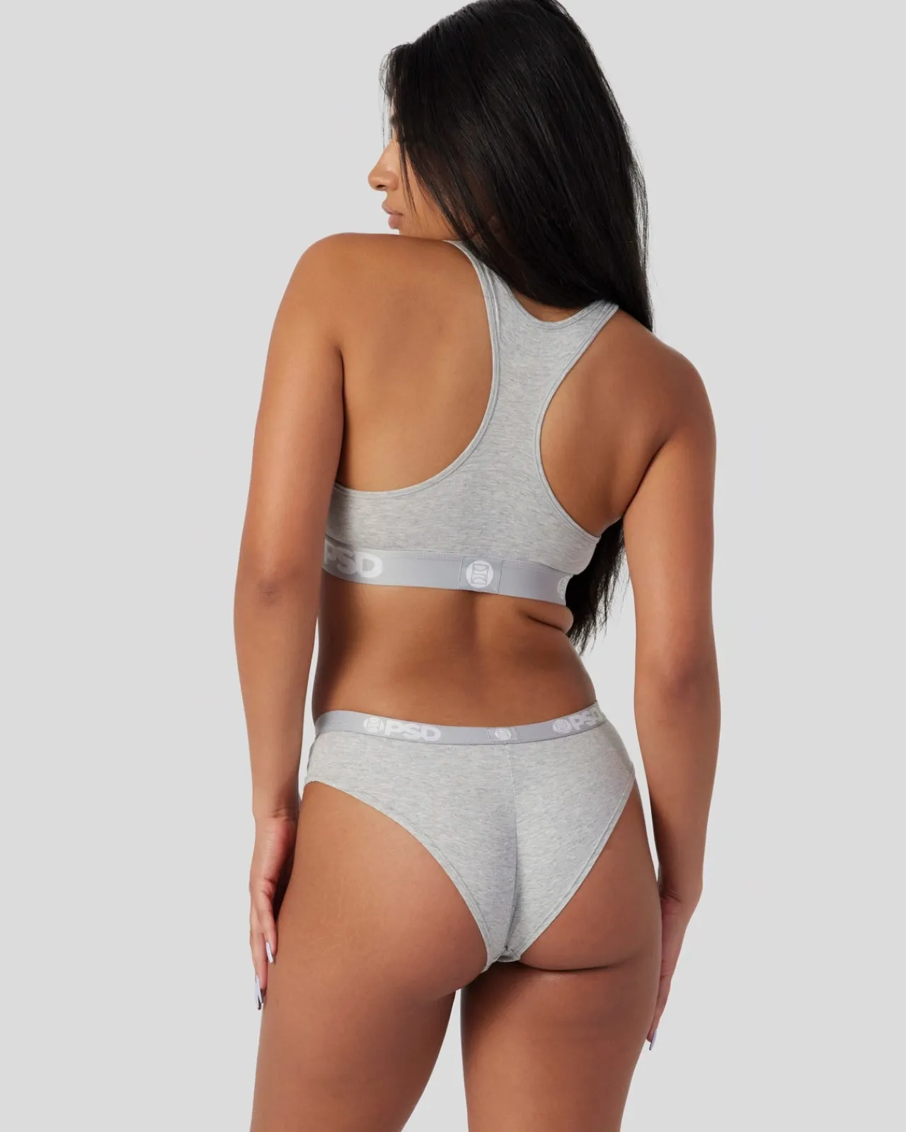 Women PSD Cheeky|Modal Blend*Modal Solids - Athletic Grey