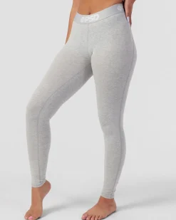 Women PSD Leggings|Leggings*Modal Solids - Athletic Grey