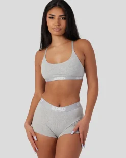 Women PSD Scoop Bralette*Modal Solids - Athletic Grey