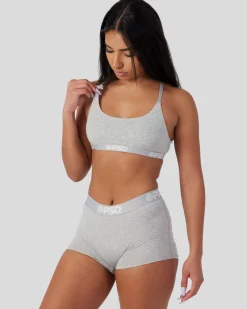 Women PSD Scoop Bralette*Modal Solids - Athletic Grey