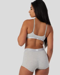 Women PSD Scoop Bralette*Modal Solids - Athletic Grey