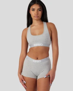 Women/BOY PSD Boy Shorts|Modal Blend*Modal Solids - Athletic Grey