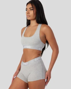 Women/BOY PSD Boy Shorts|Modal Blend*Modal Solids - Athletic Grey