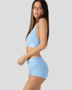 Women/BOY PSD Boy Shorts|Modal Blend*Modal Solids - Baby Blue