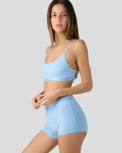Women PSD Scoop Bralette|Modal Blend*Modal Solids - Baby Blue