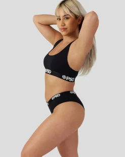 Women PSD Cheeky|Modal Blend*Modal Solids - Black