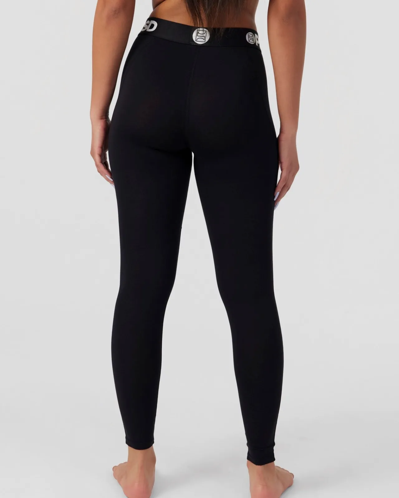 Women PSD Leggings|Leggings*Modal Solids - Black